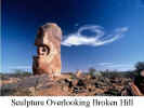 Sculpture - part of collection overlooking Broken Hill, S Australia.