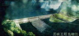 China 3 Gorges dam artist concept.jpg (13909 bytes)