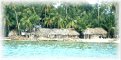 Sandy beaches in the San Blas Islands, Panama.